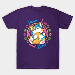 Peace, Love and Tacos T-Shirt